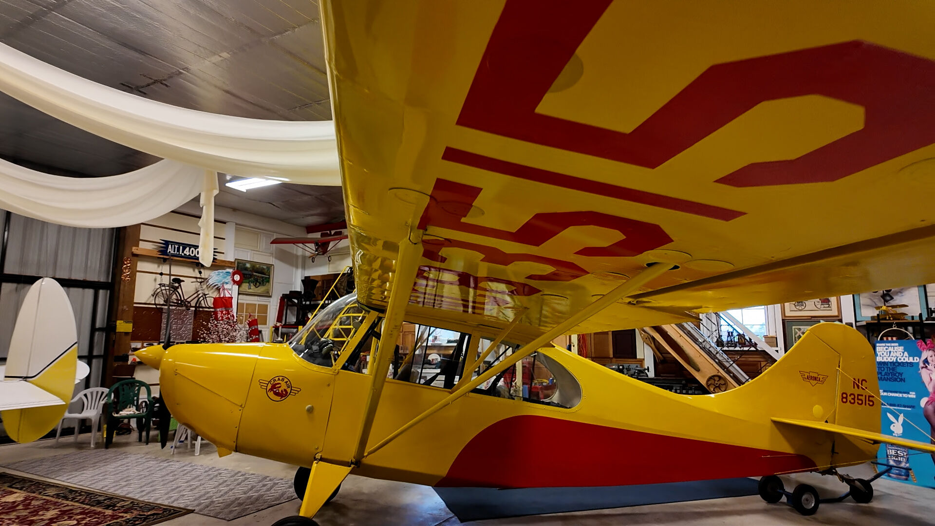 The plane John Chirtea learned to fly in 70 years ago in Milton
